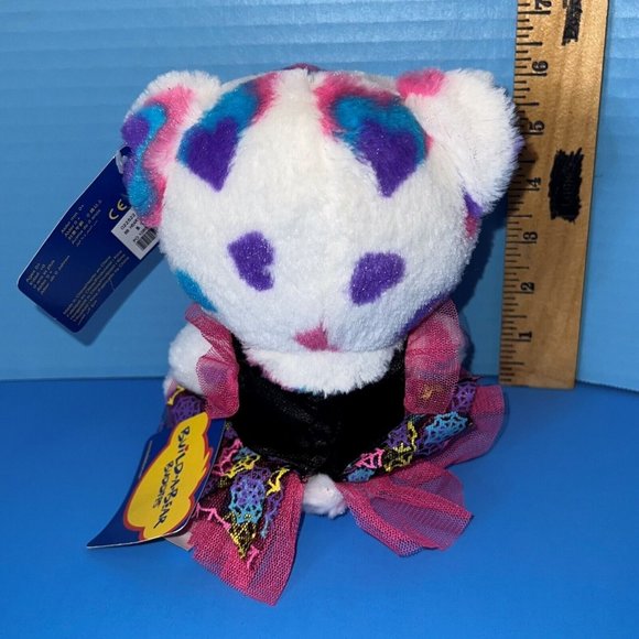 Build A Bear Smallfry Buddies Hearts & Hugs 7" Plush Skeleton Witch Dress Tags - Picture 4 of 9